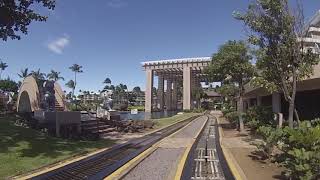 Waikoloa Village Hawaii  Hilton Waikoloa Village Tram  Lagoon Tower to Ocean Tower 2018 [upl. by Downe]