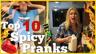 WORLDS HOTTEST PEPPERS PRANKS  Pranksters In Love 2018 [upl. by Odille734]