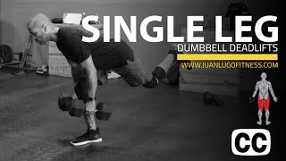 Single Leg Dumbbell Deadlifts [upl. by Ettenyar]