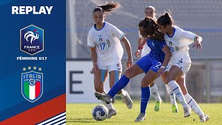 U17 Féminine  France  Italie 31 le replay [upl. by Siouxie]