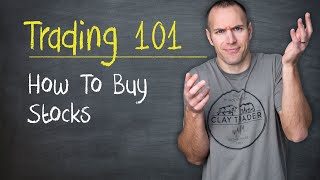 Trading 101 How to Buy Stocks [upl. by Evetta84]