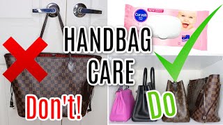 Designer Handbag Care TIPS Do’s and Don’t’s [upl. by Sonni]