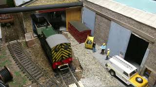 Shunting a Shoebox Model Railway [upl. by Ycart]