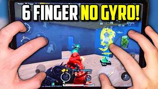 6 FINGER NO GYRO HANDCAM  PUBG Mobile [upl. by Dole]