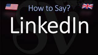 How to Pronounce LinkedIn CORRECTLY LINKED IN Pronunciation [upl. by Ninette]