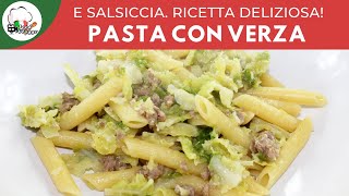 Pasta verza e salsiccia  FoodVlogger [upl. by Cirone545]