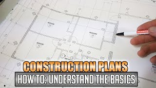 How To Reading Construction Blueprints amp Plans  1 [upl. by Yenaffit]