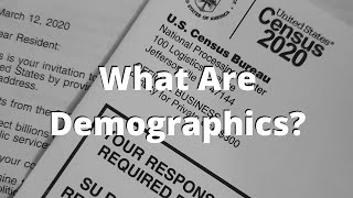 Demographics Explained What Are Demographics [upl. by Romy]