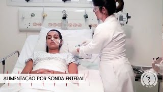 Alimentação por sonda enteral [upl. by Marozik]