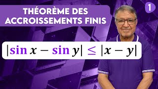 Théorème des accroissements finis TAF  Ex1 [upl. by Alokin]