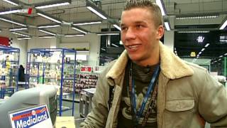 Lukas Podolski 18 Jahre alt damals noch beim 1 FC Köln  ZwWdF [upl. by Fink]