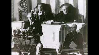 Franklin D Roosevelts Address to Congress December 8 1941 [upl. by Rehpotsirc105]