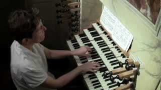 J S Bach  Passacaille pour orgue BWV 582 [upl. by Natalina856]