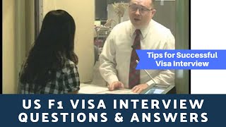 US Student F1 Visa Sample Mock Interview Questions amp Answers 2020 [upl. by Opal]