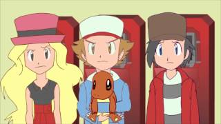 Pokemon XY Starters Final evolution animation [upl. by Uwkuhceki564]