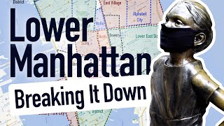 LowerDowntown Manhattan  New York Layout Explained with Map [upl. by Naiviv]