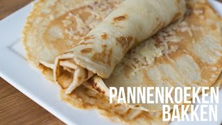 HOW TO Pannenkoeken bakken  OhMyFoodness [upl. by Gerstner696]