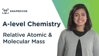 Relative Atomic amp Molecular Mass  Alevel Chemistry  OCR AQA Edexcel [upl. by Katrina]