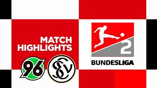 Hannover 96  Karlsruher SC  Highlights  2 Bundesliga 2425 [upl. by Jaclin540]