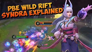 WILD RIFT SYNDRA  SKILL AND COMBO EXPLANATION [upl. by Sellihca510]