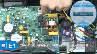 AC Pro Mini Split Troubleshooting E1 Error Code [upl. by Landes725]