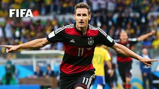 🇩🇪 Miroslav Klose  FIFA World Cup Goals [upl. by Shermie]