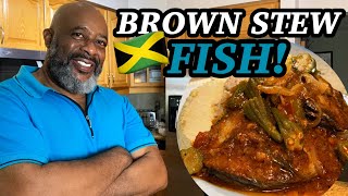 How to make BROWN STEW FISH  Deddys Kitchen [upl. by Repinuj]