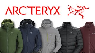 ArcTeryx top 5 jackets [upl. by Ax]