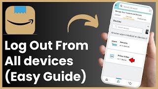 How To Logout Amazon Account From All Devices [upl. by Wenona]