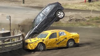 BIG STOCK CAR CRASH COMPILATION  45 minutes of Crashing [upl. by Patrick]