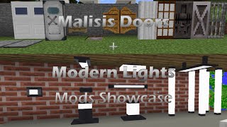 Modern Lights  Malisis Doors  MC 1122 Mod Showcase [upl. by Htide]