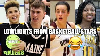 LOWLIGHTS FROM BASKETBALL STARS Compilation [upl. by Atoiganap]