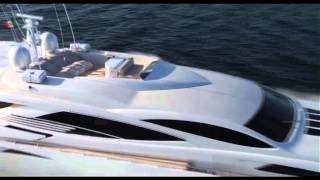 Luxury Yacht  Pershing 115 [upl. by Einad947]