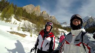 ARABBA E ALTA BADIA SKI dolomites TOUR [upl. by Gristede]