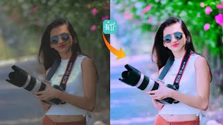 B612 Professional Photo Editing Using Pinky Filter  B612 Best Camera Filter [upl. by Assili]