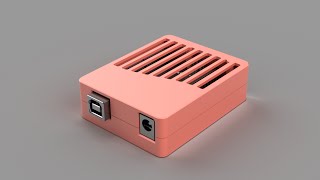 Designing a 3D Printed Enclosure for Arduino Uno [upl. by Esiouqrut]