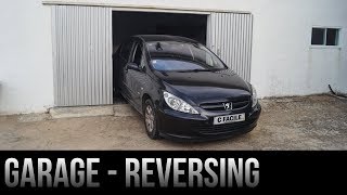 How To Park In a Garage  Tight Space  In Reverse [upl. by Akiner859]