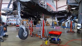 Airplane Maintenance Gear RiggingDeIce Boot Repair TAS Aviation [upl. by Llednol]