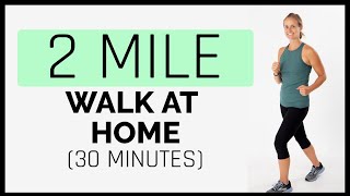 2 Mile Walk At Home Workout 30 Minutes [upl. by Phillis]