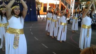 Baile egipcio en la escuela Camilo Henriquez [upl. by Sally]