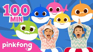 Baby Shark More and More  Compilation  Pinkfong Baby Shark Official [upl. by Ayouqes799]