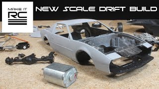 New Mini RC Drift Build Converting a Model Car to RC Part 1 Overview Teardown and Test Fit Axle [upl. by Arvid]