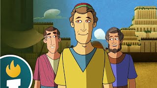 Shadrach Meshach and Abednego  Bible Explorers  Animated Bible Story for Kids Episode 10 [upl. by Coumas]