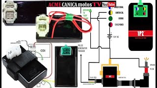 👍👨‍🔧Como conectar DIFERENTES CDI de motos y motonetas🤗 y MODIFICACIONES DE CDIs [upl. by Ase]