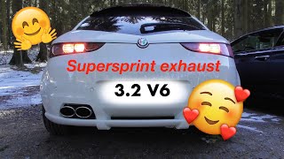 Alfa Romeo Brera 32 V6 Supersprint Sound [upl. by Mairb]