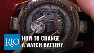 How to Change a Watch Battery [upl. by Hunfredo]