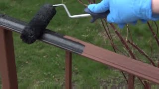 How to Paint a Rusted Wrought Iron Railing [upl. by Zerat720]