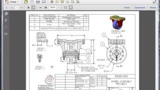 SolidWorks  Assembly Drawing Part I [upl. by Rachaba]