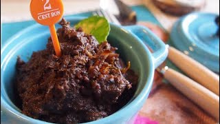 Super Easy Best Ever Beef Rendang Recipe 牛肉冷当 Beef Curry [upl. by Stephania]