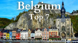 7 Best Places to Visit in Belgium  Travel Guide [upl. by Haddad908]